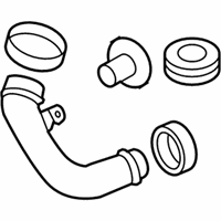 OEM BMW 740Li Air Duct - 13-71-7-571-347