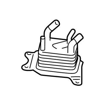 OEM 2019 Lexus LC500h Cooler, Motor Cooling - G125A-11010