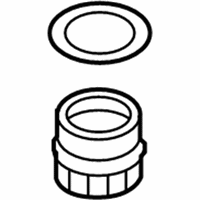 OEM BMW Oil Filter Cover - 11-42-7-615-389