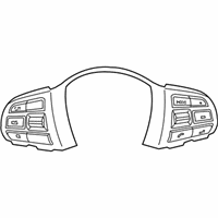 OEM 2016 BMW X5 Sport Multifunct Steering Wheel Switch - 61-31-9-270-260