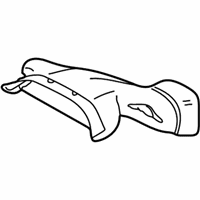 OEM Lexus ES330 Inlet Assy, Air Cleaner - 17750-AA011