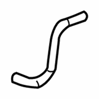 OEM 2005 Pontiac G6 Radiator SURGE TANK Inlet Hose - 15792971