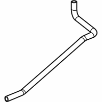 OEM 2005 Chevrolet Malibu Radiator SURGE TANK Outlet Hose - 15223713