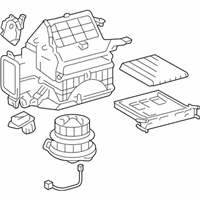 OEM 2009 Toyota Prius Blower Assembly - 87130-47091