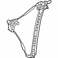 OEM 2020 Lexus LS500h Regulator Sub-Assembly - 69801-50050