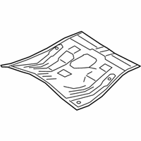 OEM 2020 Lexus UX200 Pan, Ctr Floor - 58211-02520