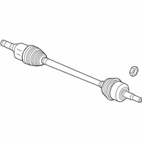 OEM 2012 Chevrolet Equinox Axle Assembly - 25829162