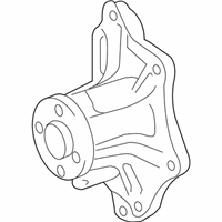 OEM 2010 Pontiac Vibe Engine Coolant Pump - 19185381