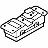 OEM 2015 Hyundai Genesis Rear Power Window Sub Switch Assembly, Right - 93580-B1900-4X