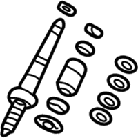 OEM 2004 Honda CR-V Valve Sub-Assy., Steering - 53641-S9A-A01