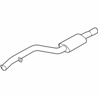 OEM 2022 BMW X5 Front Muffler - 18-30-7-935-428