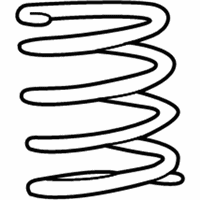 OEM 2000 Ford Focus Coil Spring - 3S4Z-5W310-CA