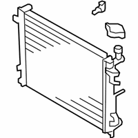 OEM Kia Optima Radiator Assembly - 253103K290