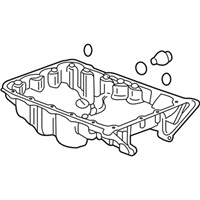 OEM 2020 Acura RLX Pan Complete , Oil - 11200-5J2-A00