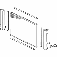 OEM 2021 Lexus NX300 Radiator Assembly - 16400-36100