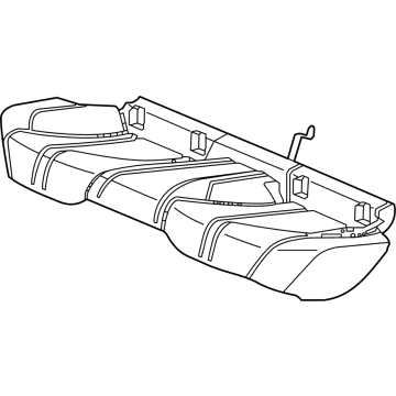 OEM 2021 Acura TLX Pad, Rear - 82137-TGV-A21