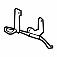 OEM 2005 Cadillac STS Bracket, Exhaust Tail Pipe Hanger - 25728853