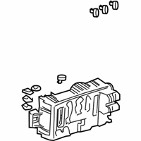 OEM 2002 Acura CL Box Assembly, Fuse (Driver Side) - 38200-S3M-A01