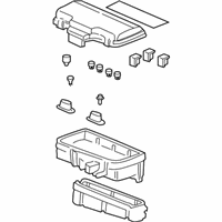 OEM 2001 Acura CL Box Assembly, Relay - 38250-S3M-A02