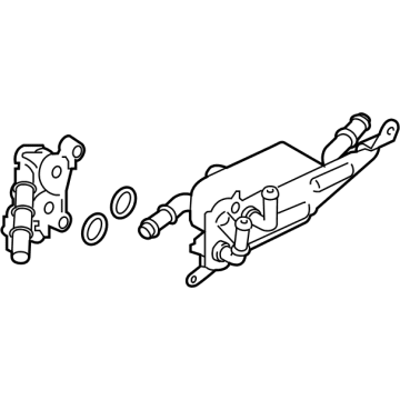 OEM Ford Maverick Auxiliary Cooler - JX6Z-7869-B