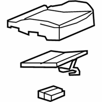 OEM Chevrolet Malibu Module Kit, Airbag Front Pass Presence (W/ Sensor) - 20824276