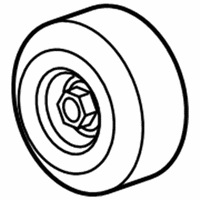 OEM 2017 Chevrolet SS Serpentine Idler Pulley - 92221552