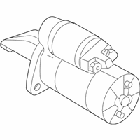 OEM 2012 Nissan Cube REMAN Motor Assembly-Starter - 23300-ZJ60CRE
