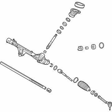 OEM 2022 Hyundai Sonata Gear Assembly-Steering - 56500-L0000