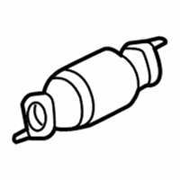 OEM 2014 Hyundai Genesis Coupe Catalytic Converter Assembly - 28950-2C760