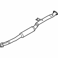 OEM Hyundai Genesis Coupe Pipe-Exhaust, Center - 28650-2M505