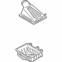 OEM 2003 Lincoln LS Air Cleaner Assembly - 3W4Z-9600-AA