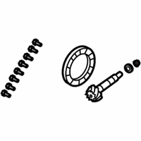 OEM Jeep Wrangler Gear Kit-Ring And PINION - 68035568AA