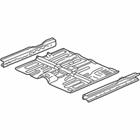 OEM 2006 Honda CR-V Floor, FR. - 65100-S9A-A01ZZ