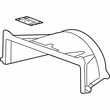 OEM Chevrolet Silverado 2500 HD Upper Shroud - 84943756