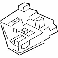 OEM Cadillac Relay & Fuse Plate - 15870408