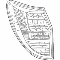 OEM 2009 Toyota RAV4 Lens & Housing - 81551-42130