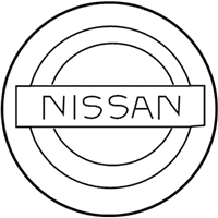 OEM Nissan Titan Disc Wheel Ornament - 40342-9FF0A