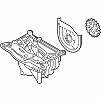 OEM 2015 BMW 535d Oil Vacuum Pump Unit - 11-41-7-823-009
