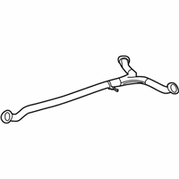OEM Toyota Camry Intermed Pipe - 17420-F0110