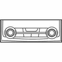 OEM BMW 745e xDrive Repair Kit, A/C Control Panel, Rear Cabin - 61-31-6-999-390