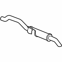 OEM Chrysler Exhaust Muffler - 4880840AE