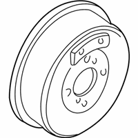 OEM 1994 Nissan Altima Drum-Brake, R - 43206-1E410