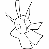 OEM Lexus ES330 Fan - 16361-0A131