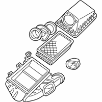 OEM Ford Thunderbird Air Cleaner Assembly - 2W4Z-9600-AA