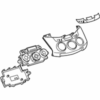 OEM 2012 Toyota RAV4 Dash Control Unit - 55900-0R021-B0