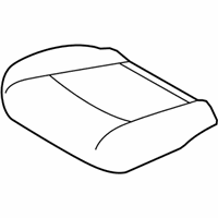 OEM 2011 Nissan Leaf Trim & Pad Assembly-Front Seat Cushion - 87370-3NA3A
