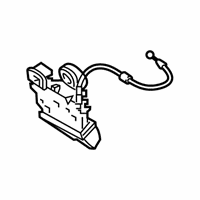 OEM Kia Cadenza Trunk Lid Latch Assembly - 81230F6000