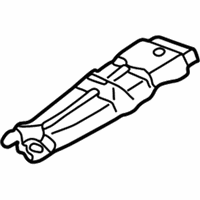 OEM Nissan Pathfinder INSULATOR Assembly-Heat, Front Floor - 74750-4W30B