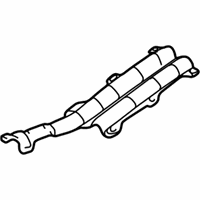 OEM 2001 Nissan Pathfinder INSULATOR Assembly-Center Tube, Upper - 20535-5W00A