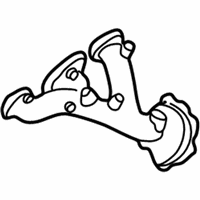 OEM 2004 Nissan Pathfinder Exhaust Manifold - 14004-4W000